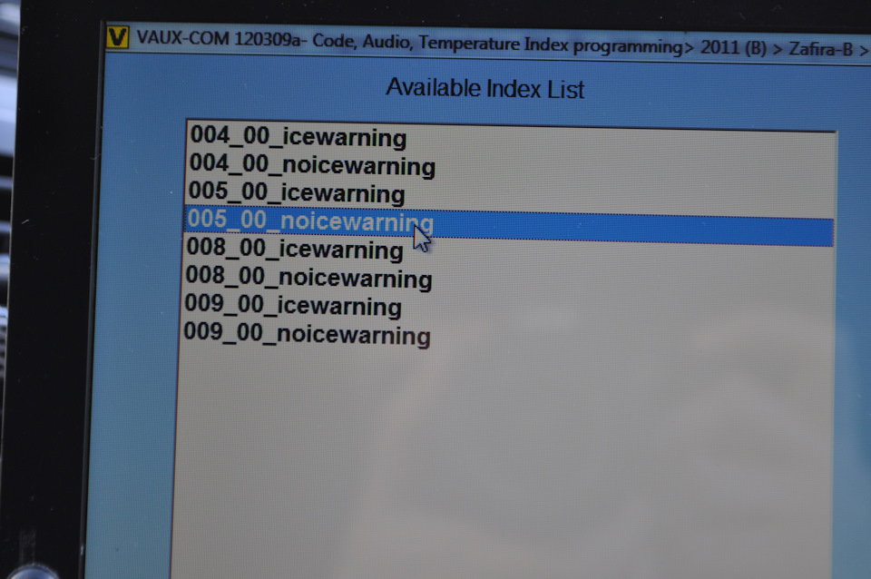 Фото в бортжурнале Opel Zafira B