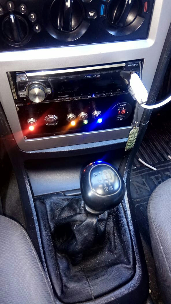 Переделка замка зажигания и включения противотуманных фар, ходовых ...