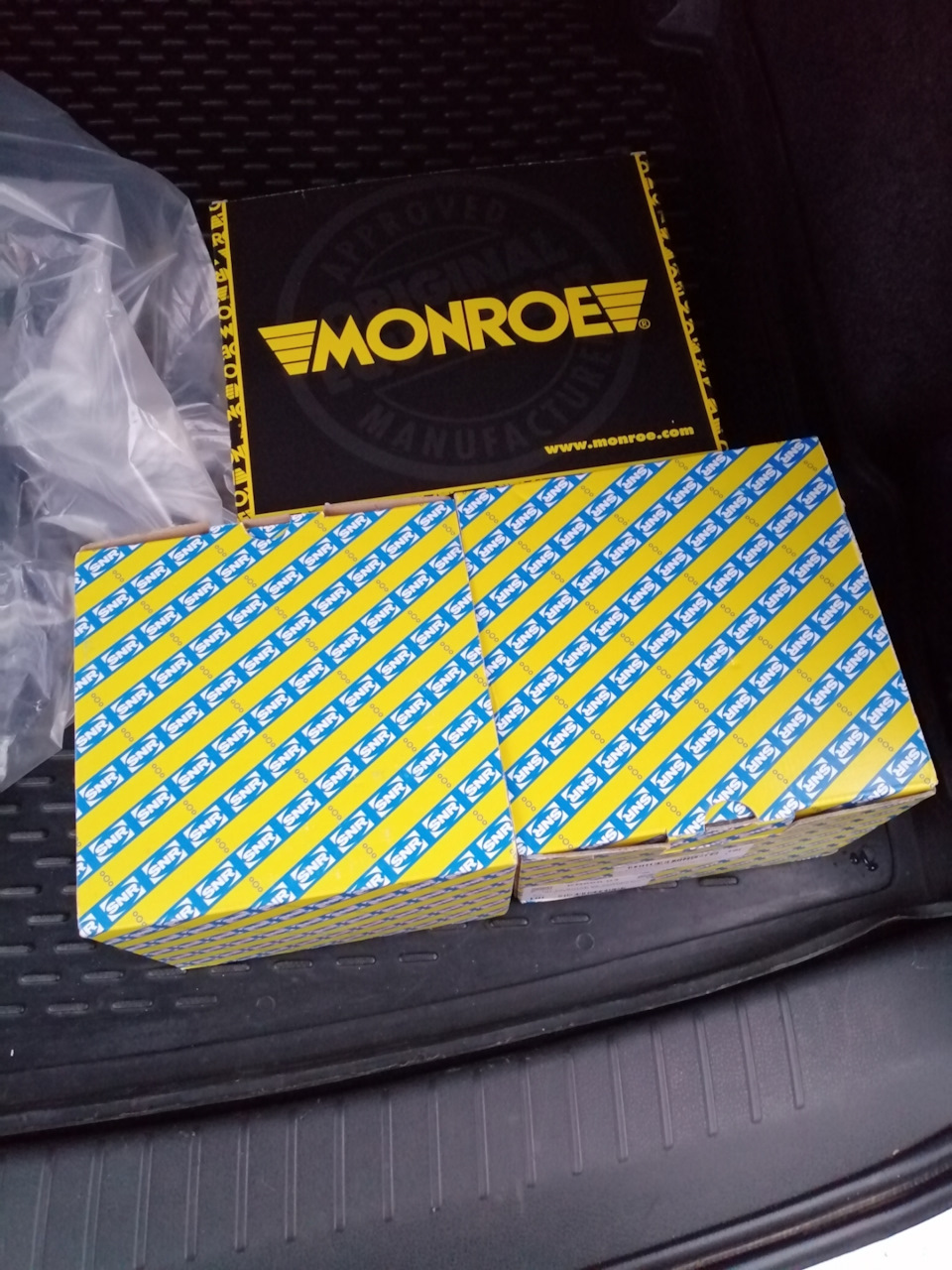 Замена опор стоек — Nissan Qashqai (1G), 2 л, 2007 года | визит на ...