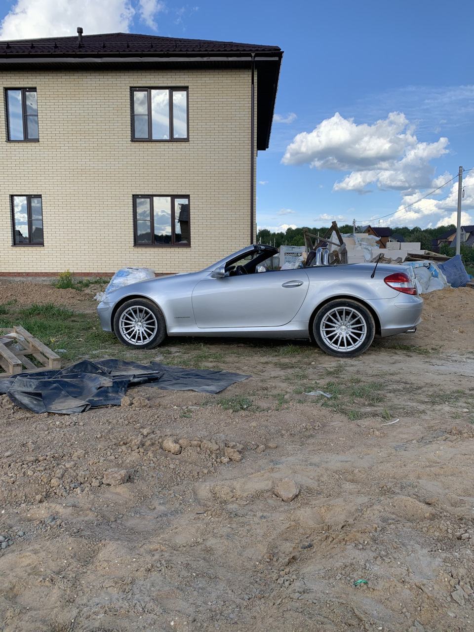 Как у нас чинят машины — Mercedes-Benz SLK (R171), 1,8 л, 2006 года |  помощь на дороге | DRIVE2