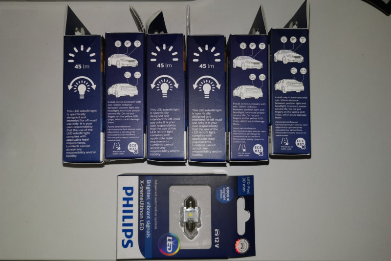 Led в салон, Philips 129416000KX1 — KIA Optima (4G), 2 л, 2018 года ...