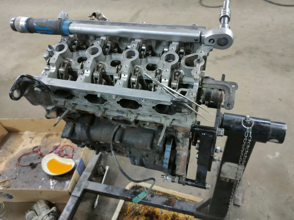 10 лет в строю! Замена ГРМ, поршневых колец и др. на 1.8TSi (CDAB ...