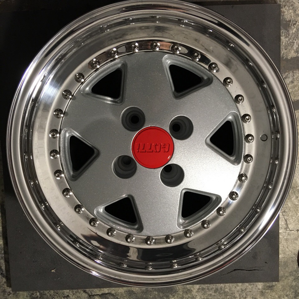 Gotti wheels r15 et25 j8 — Volkswagen Golf Mk1, 2 л, 1981 года ...