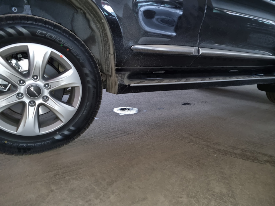 Капает что-то снизу… — Haval H9, 2 л, 2022 года | наблюдение | DRIVE2