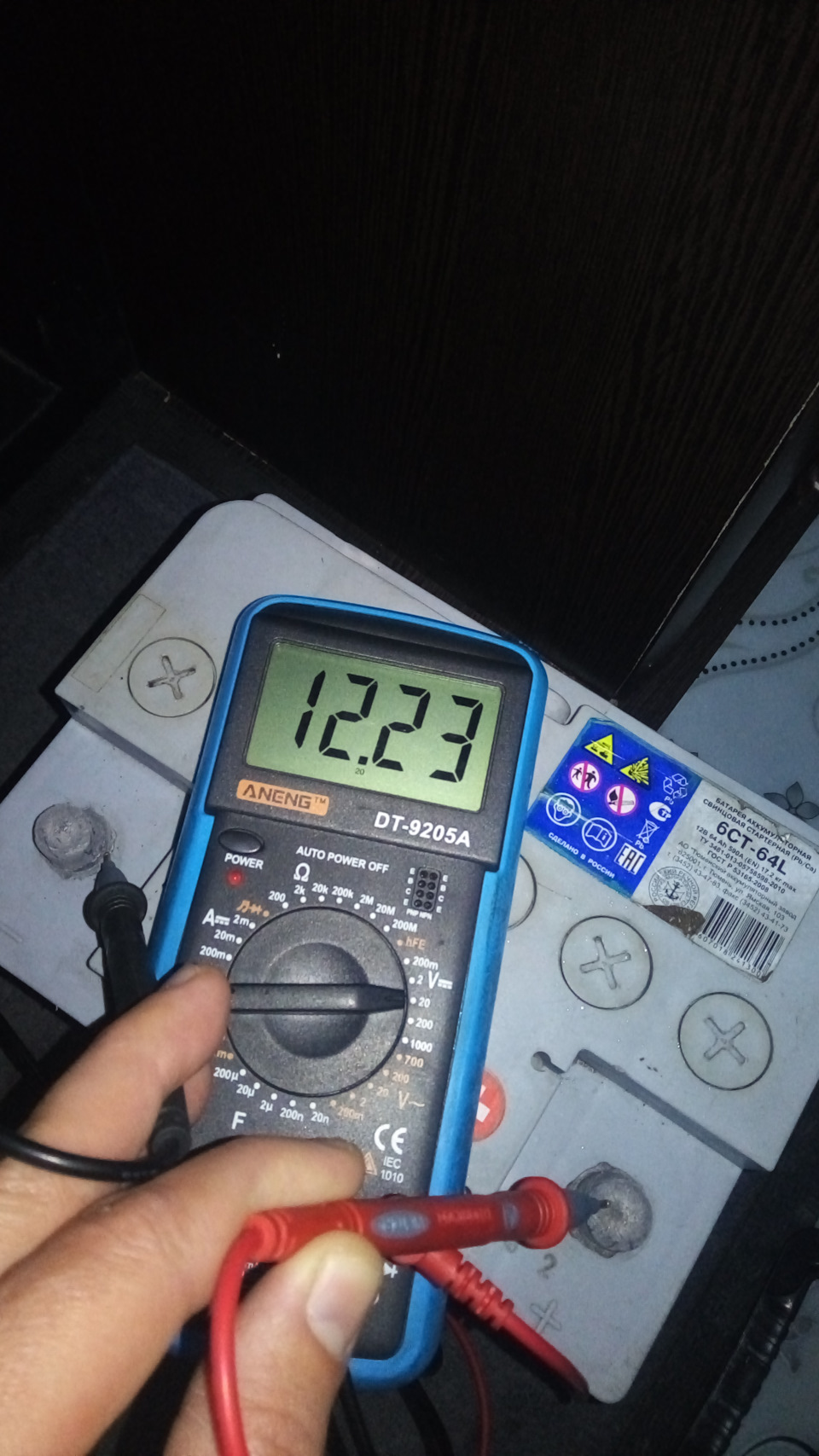 Замена электролита АКБ с промывкой ч. 2 — Opel Astra H, 1,8 л, 2010 ...