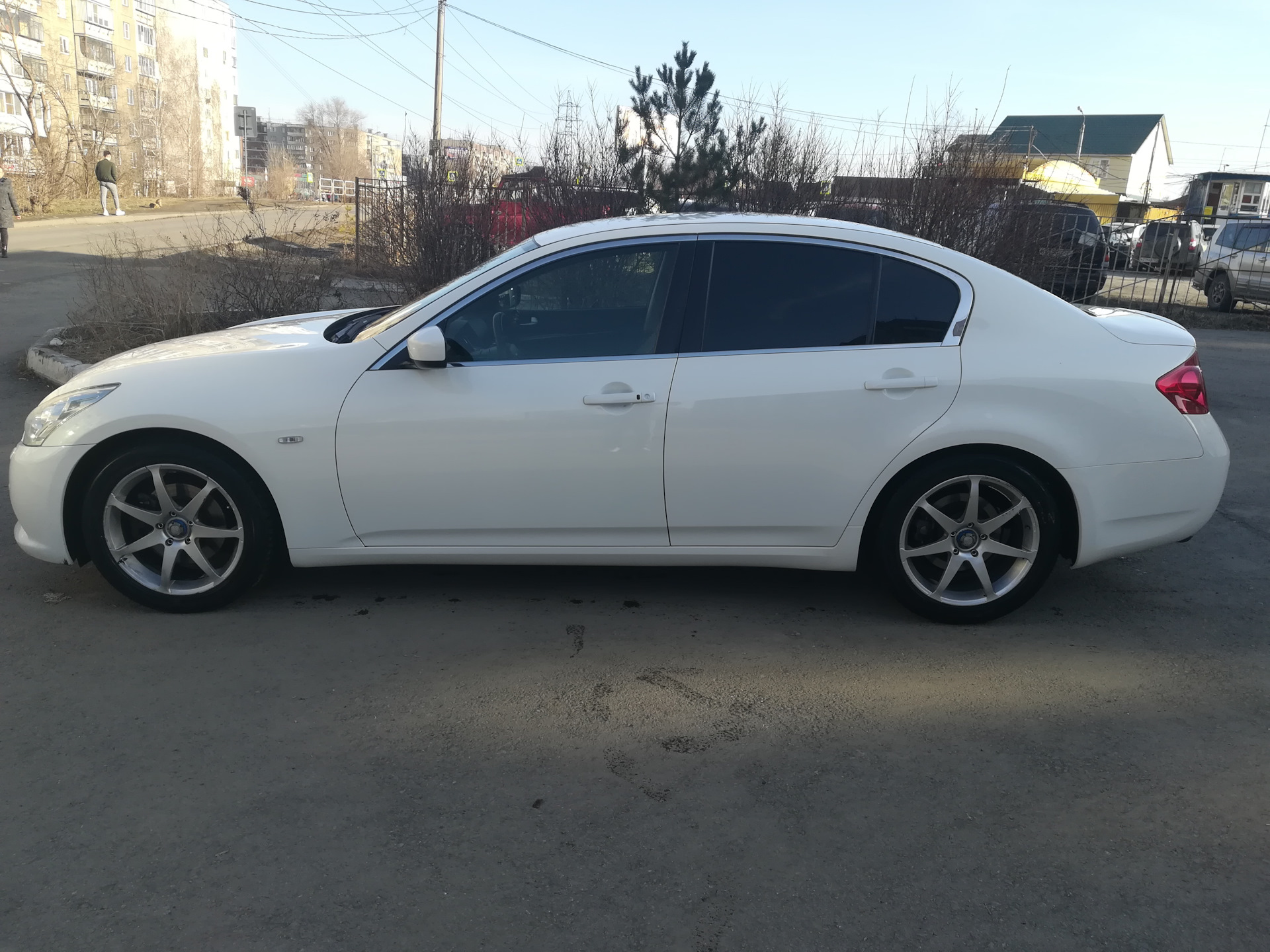 Переобувка — Infiniti G25, 2,5 л, 2012 года | шины | DRIVE2