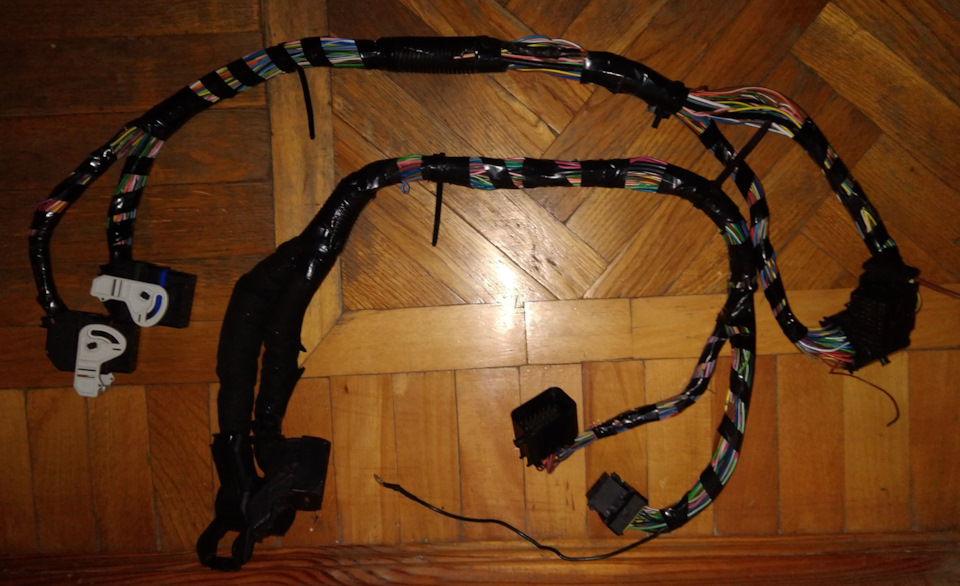 Перенос ЭБУ на правую стойку. Проводка под М86. Или тюнинг проводки #6 ...