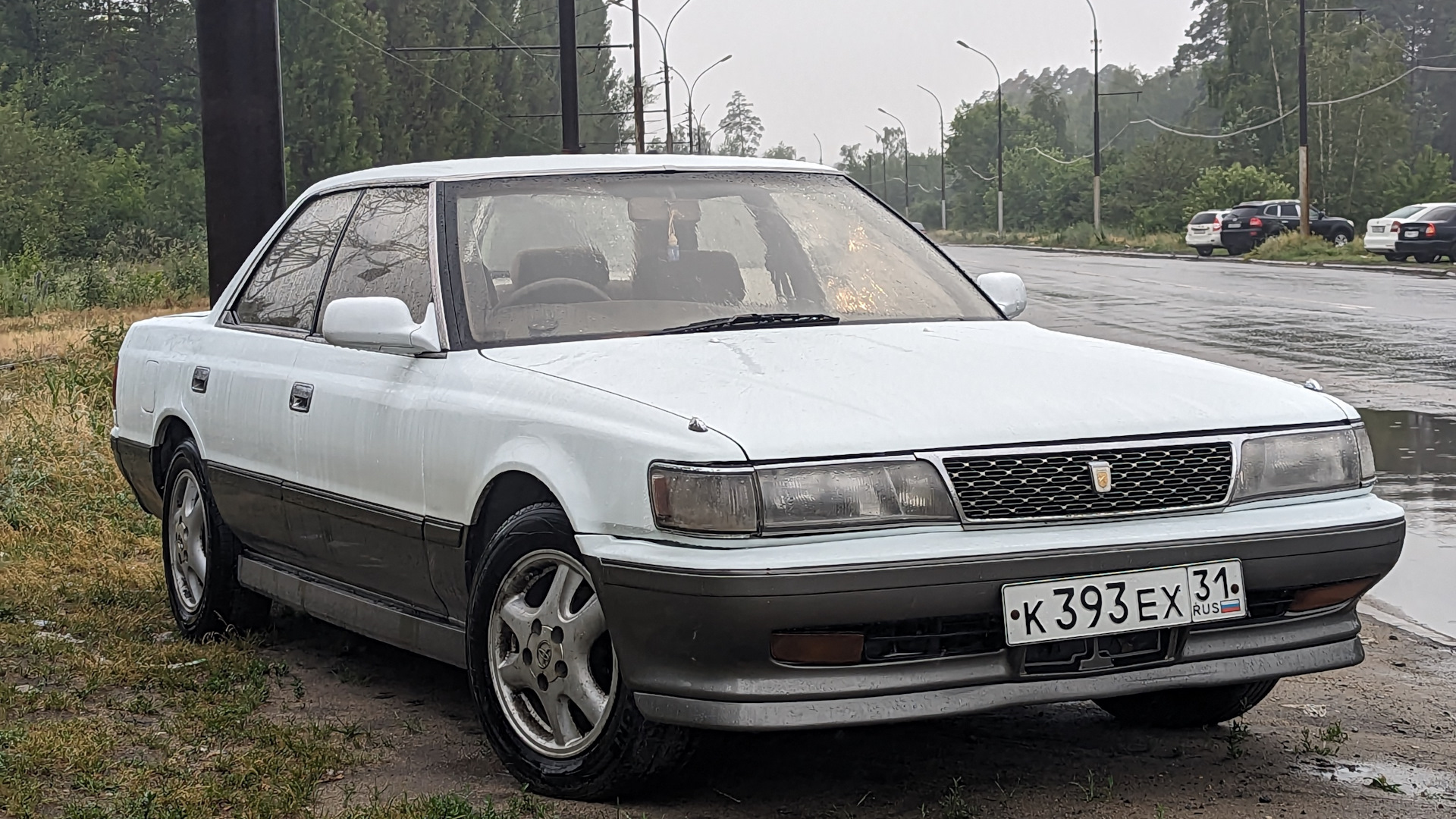 Toyota Chaser (80) 2.0 бензиновый 1990 | Белый самолёт на DRIVE2