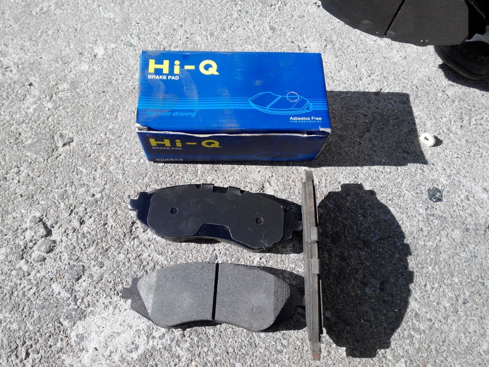 тормозные колодки дэу нексия замена