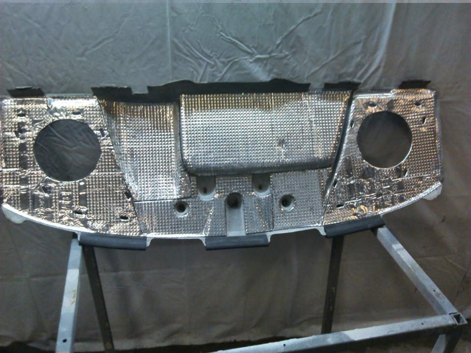 ШВИ задней полки и затянул весь салон алькантарой! — Lada Приора седан ...