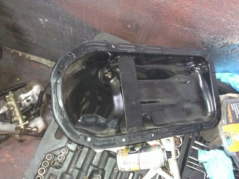 Противоотливной поддон — Lada 2105, 1,7 л, 1999 года | просто так | DRIVE2