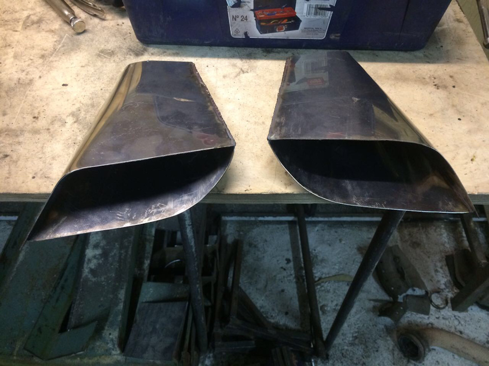 Выхлоп на две стороны — Opel Astra J GTC, 2 л, 2012 года | визит на ...