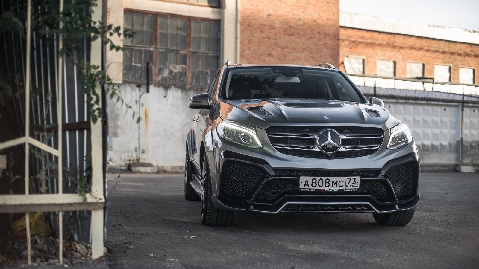 Мерседес GLE 166 AMG обвес