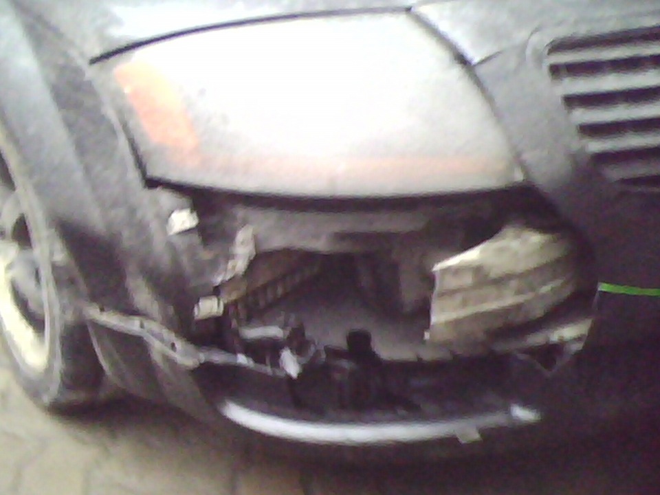 Снесли бампер — Audi TT (1G), 1,8 л, 2001 года | ДТП | DRIVE2