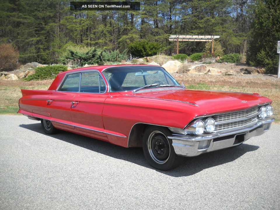 Автомобиль cadillac 1962 года