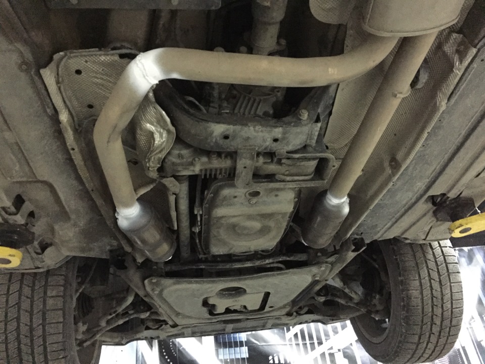 выхлопная система на BMW e38
