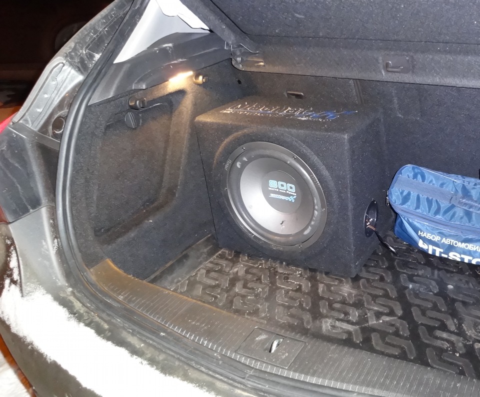 Opel Astra h универсал stels Subwoofer