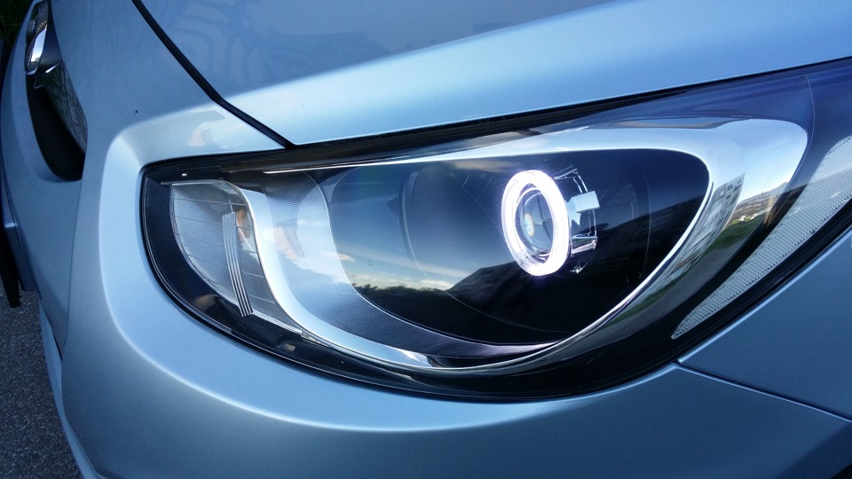 Би лед свет на солярис как поменять Головной свет - Hyundai Solaris, 1,6 л, 2012 года тюнинг DRIVE2