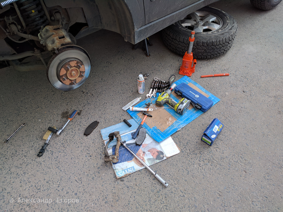 Используемые инструменты — SsangYong Kyron