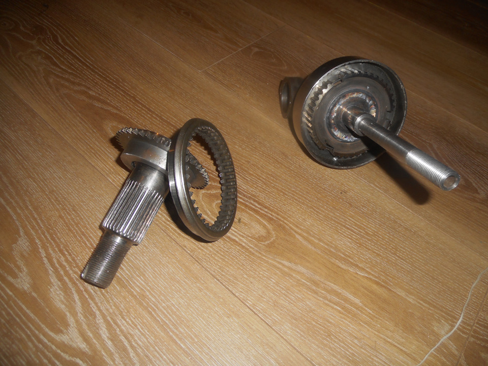 Разрезная вилка (хабы на соболь).Установка и испытания — ГАЗ Соболь 4х4 ...