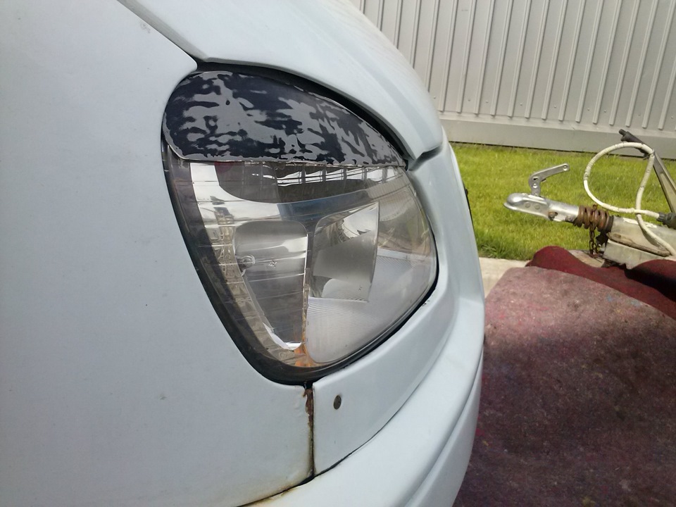 Реснички — ГАЗ Газель, 2,3 л, 2005 года | тюнинг | DRIVE2