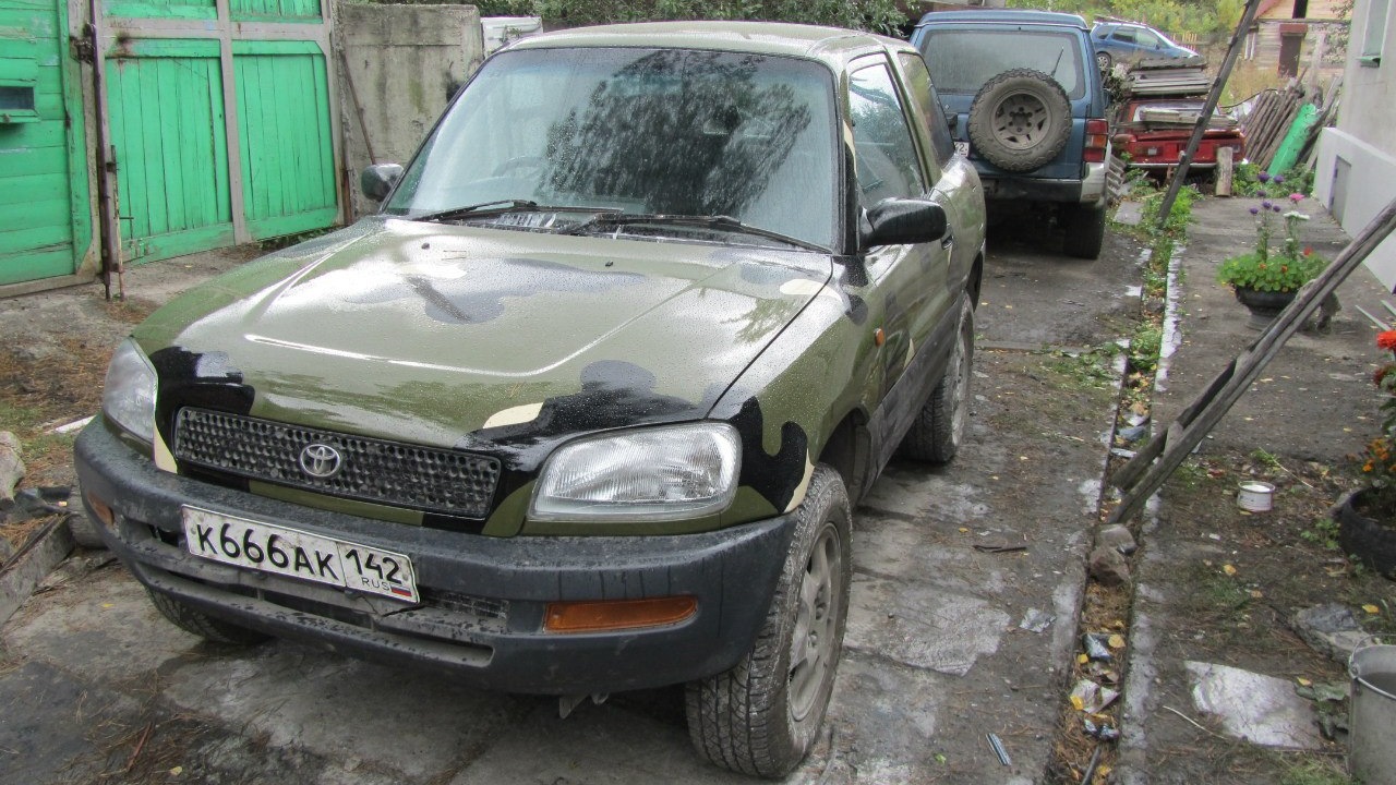 Toyota RAV4 (I) 2.0 бензиновый 1994 | Боевой лягух на DRIVE2