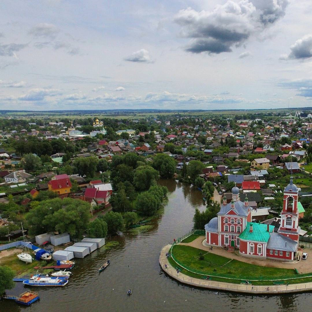 Набережная реки Трубеж Переславль