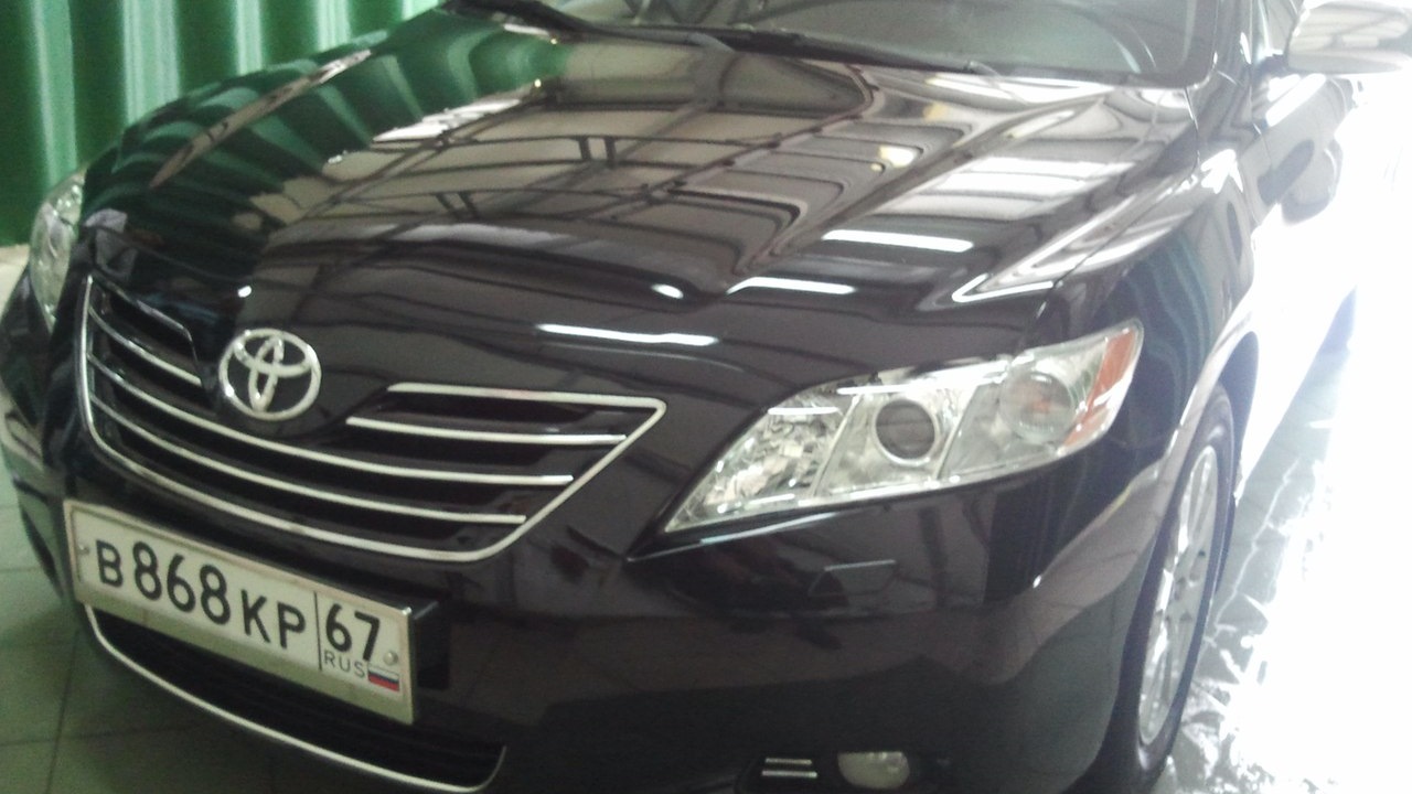 Toyota Camry (XV40) 2.4 бензиновый 2008 | Чёрный рыцарь на DRIVE2