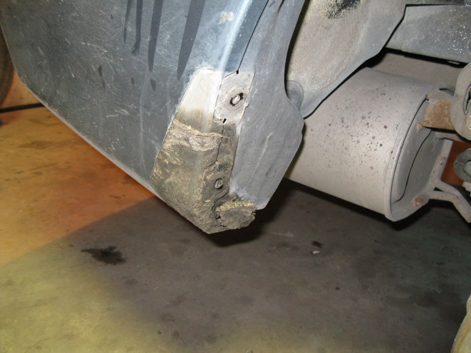 Подкрылки жидкие, часть 2 — Mitsubishi Lancer IX, 1,6 л, 2008 года ...