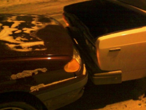 ДТП в 4 машины) — Hyundai Accent (2G), 1,5 л, 2008 года | ДТП | DRIVE2