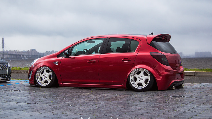 Opel Corsa b stance