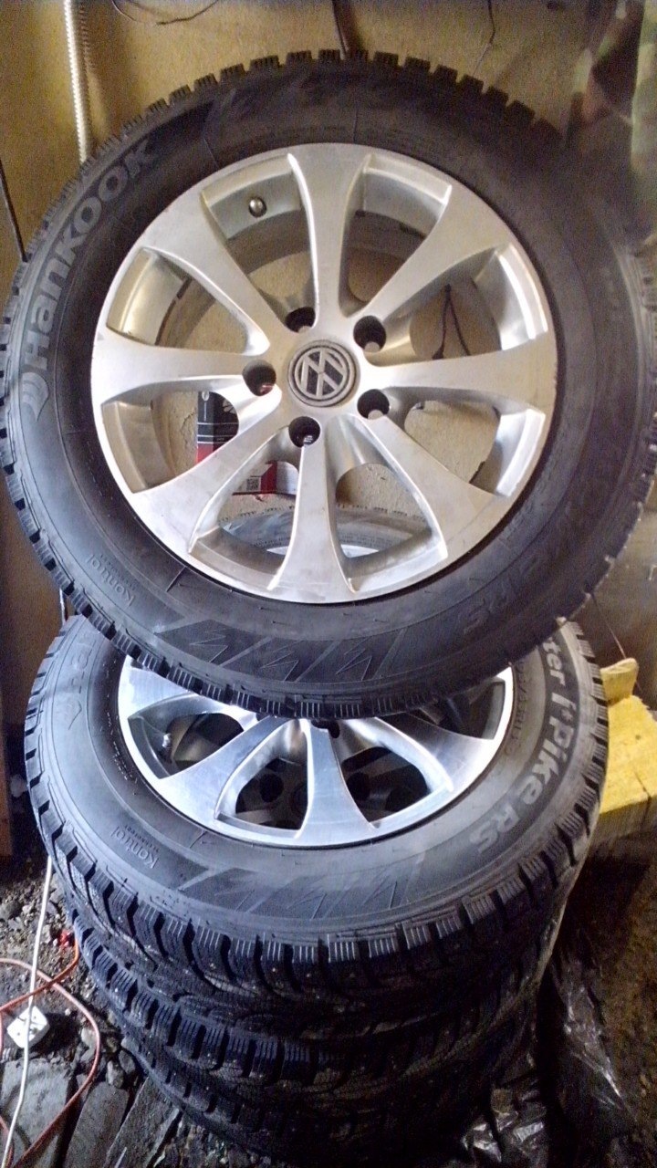 Зимние покрышки Hankook winter i*pike rs w419. 195\65\15 — Volkswagen ...