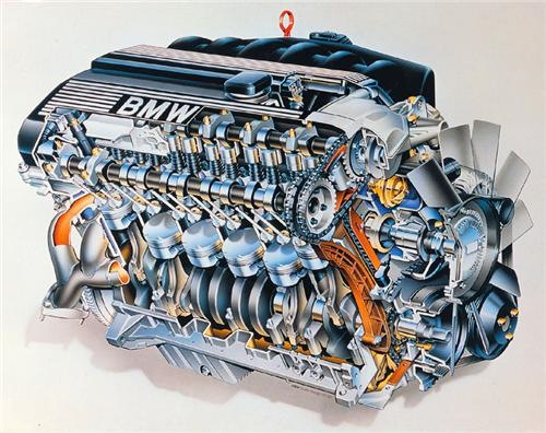 Двигатель M50B25