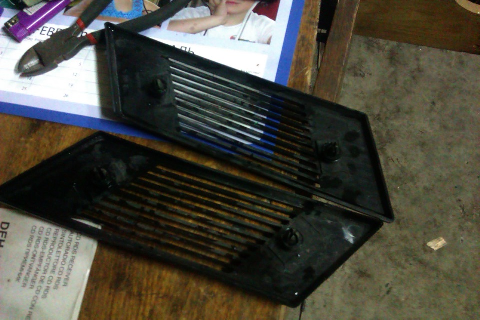 22. Решётки вентиляции салона — Lada 21033, 1,6 л, 1984 года | стайлинг ...