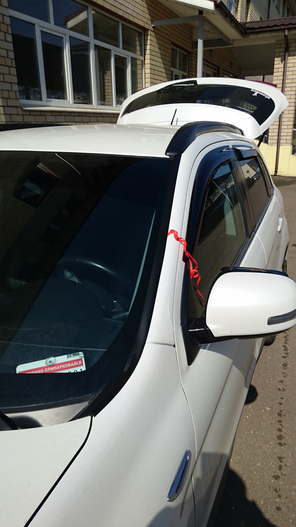 Примеряем, удаляем скоч — Mitsubishi ASX