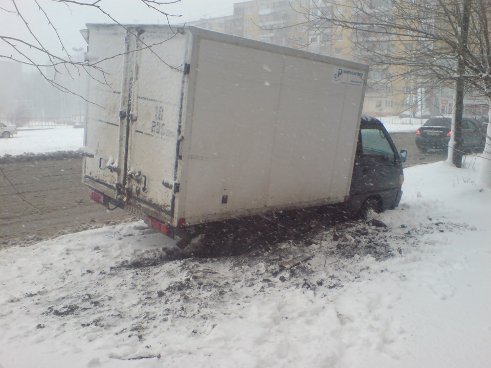 Противобуксовочные ленты — Hyundai Porter (3G), 2,5 л, 2007 года ...