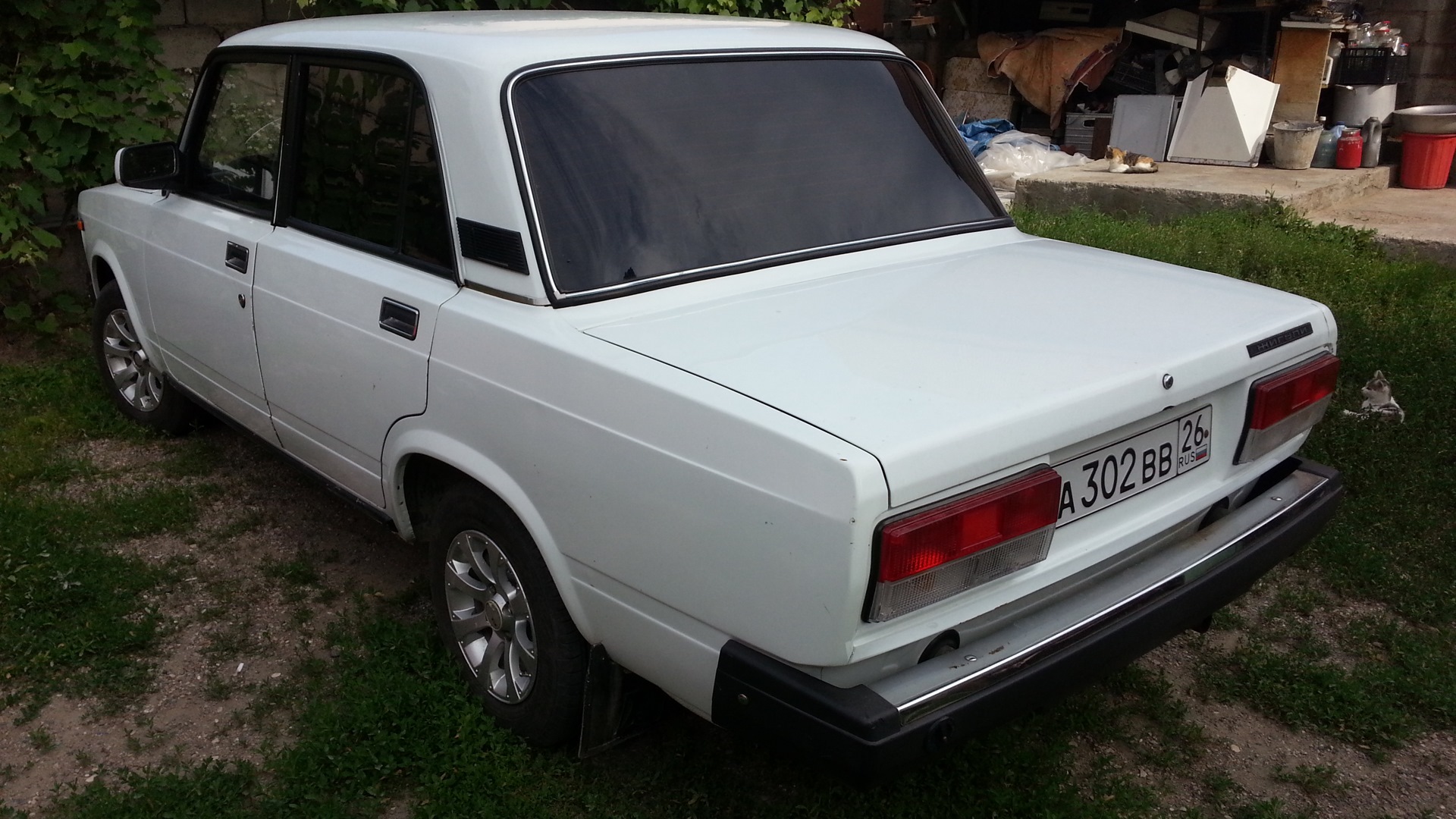 Lada 21074 1.6 бензиновый 2002 | Белая ласточка на DRIVE2