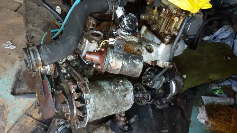 Мытье двигателя. — Москвич 408, 1,3 л, 1968 года | мойка | DRIVE2