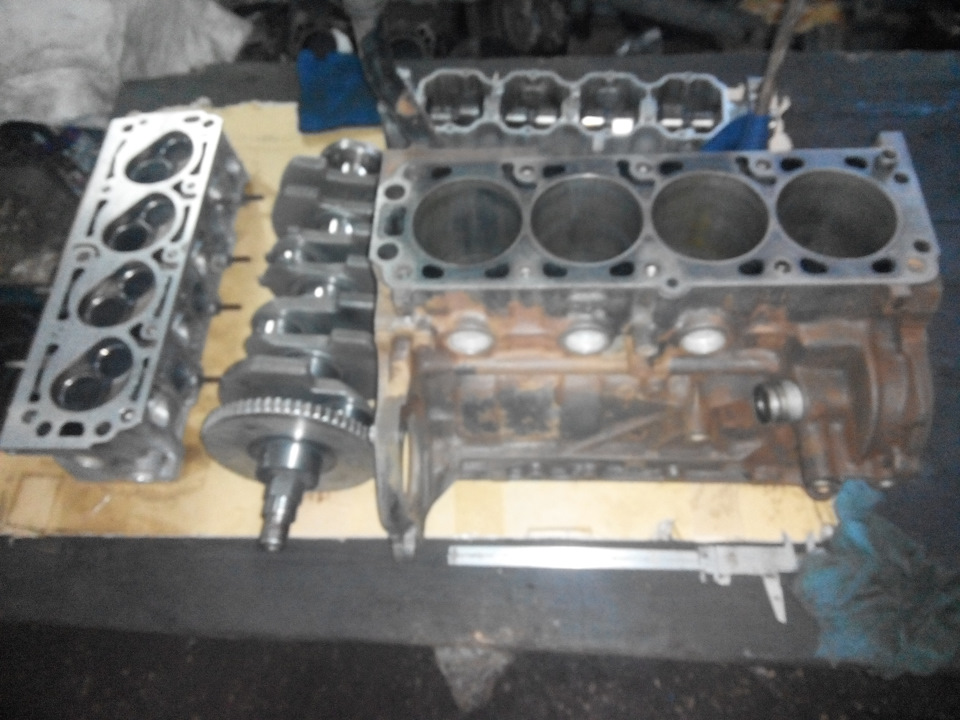 Решил перебрать мотор. — Opel Omega B, 2 л, 1994 года | своими руками ...