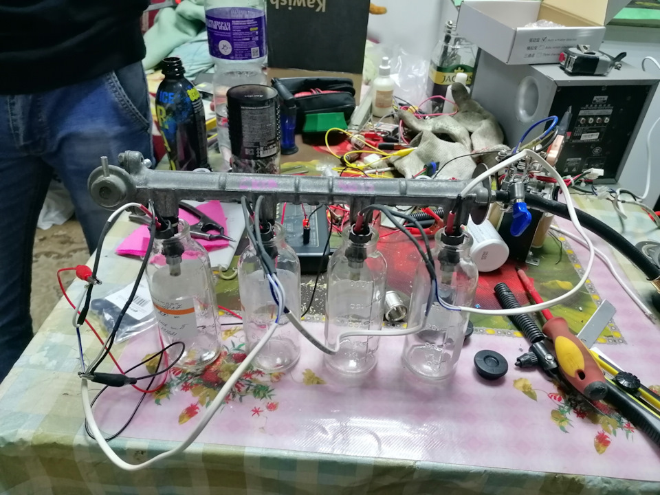 Чистка форсунок со снятием — Subaru Exiga (YA), 2 л, 2010 года ...