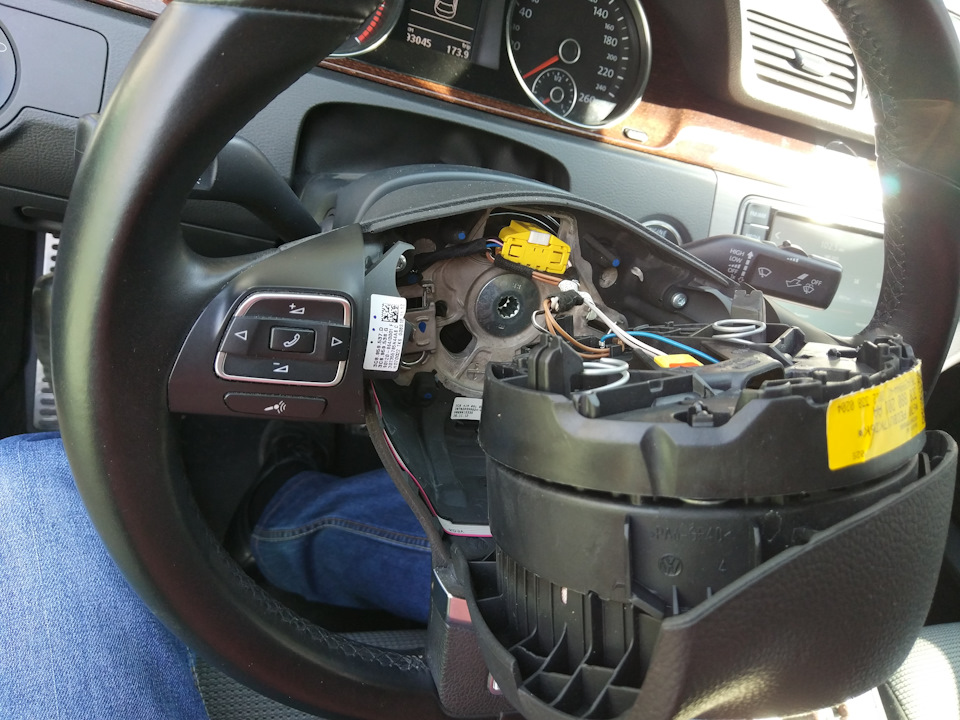 сняли — Volkswagen Passat B7