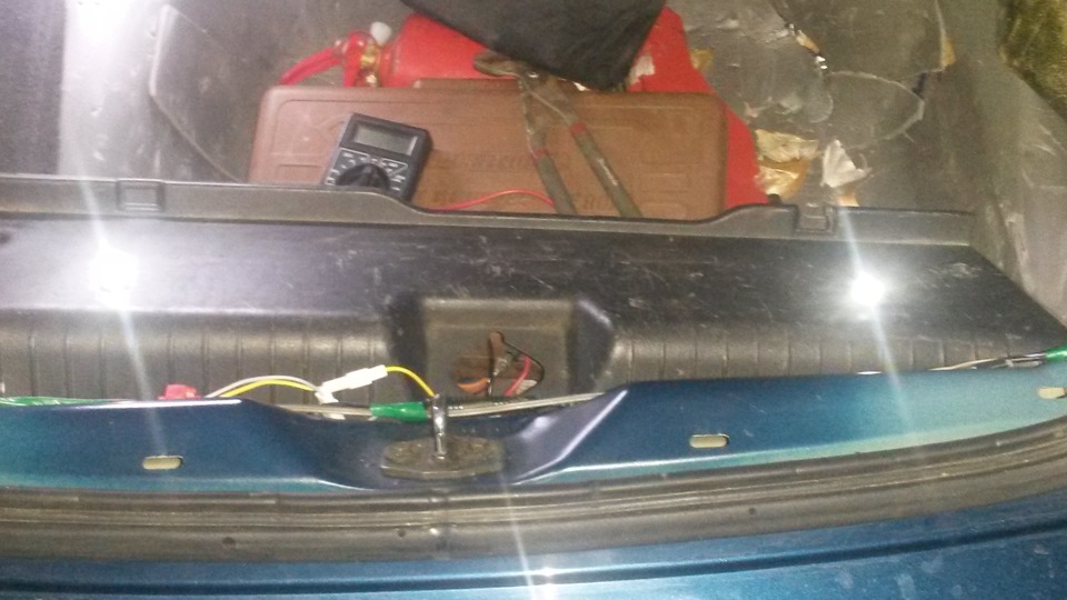 Подсветка багажника — Chevrolet Lacetti 5D, 1,6 л, 2007 года | стайлинг ...