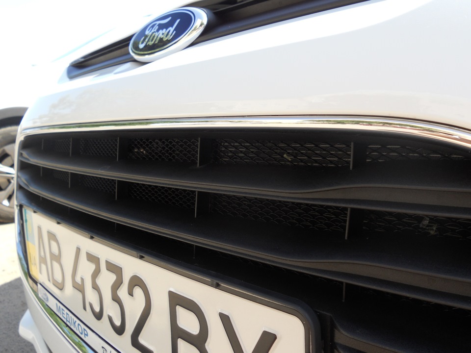 Защитная сетка в бампер — Ford B-Max, 1,5 л, 2013 года | другое | DRIVE2
