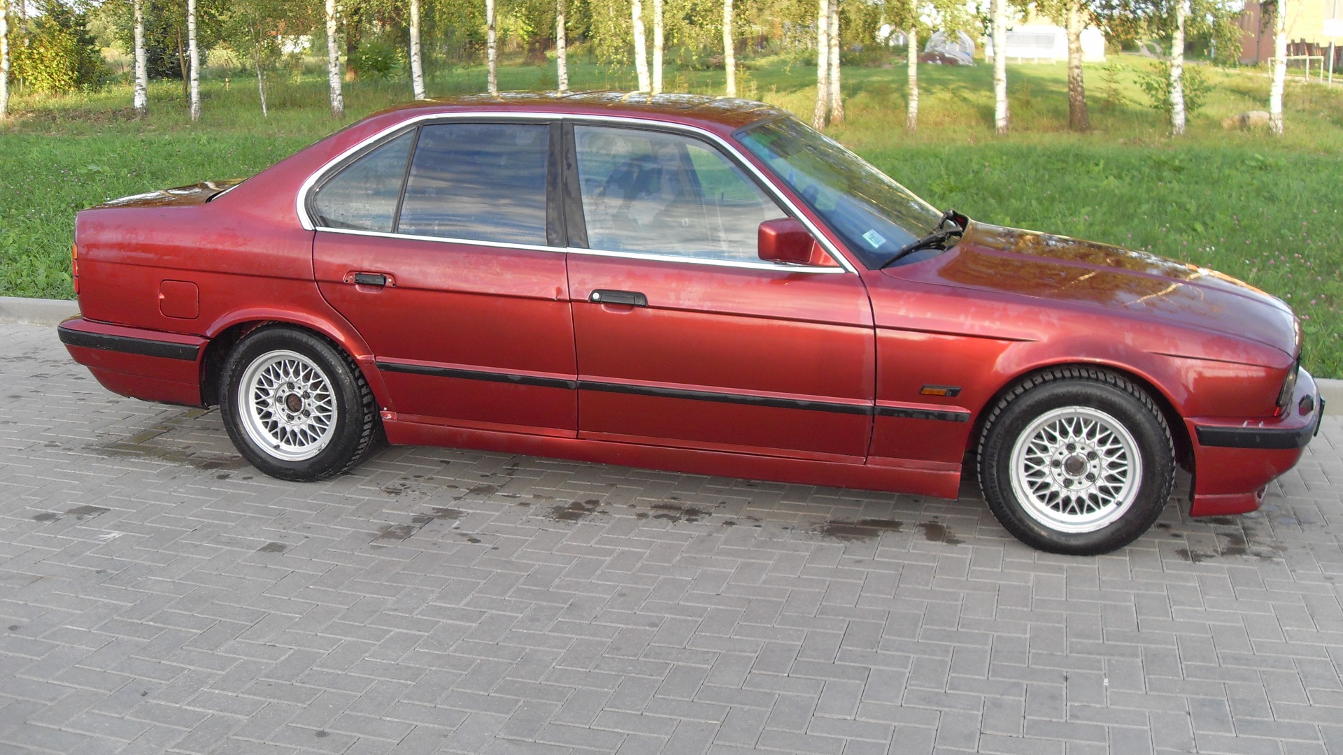 BMW e34 Calypsorot