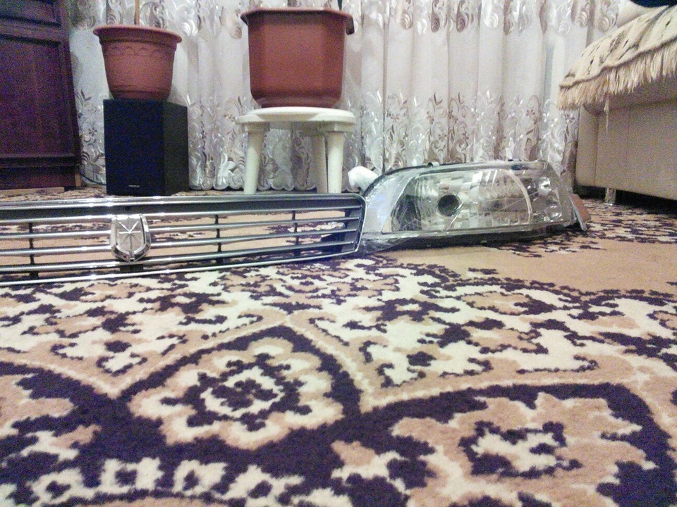 Купил фары под линзы и ксенон) — Toyota Mark II (90), 2 л, 1993 года ...