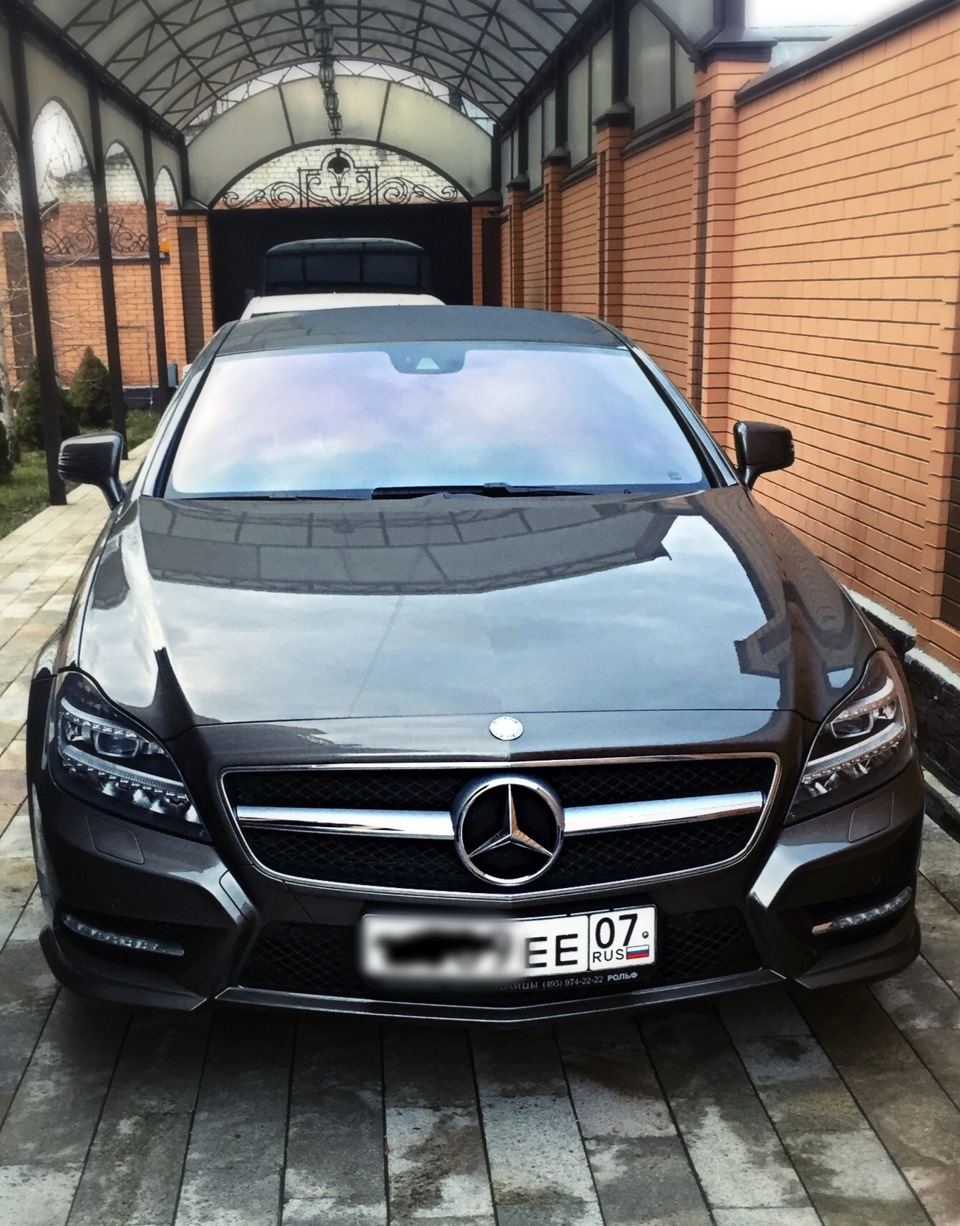 Mercedes Benz CLS тонировка