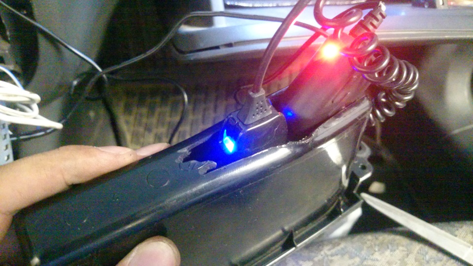 Разветвитель прикуривателя с тумблерами и usb-портом в панель ...