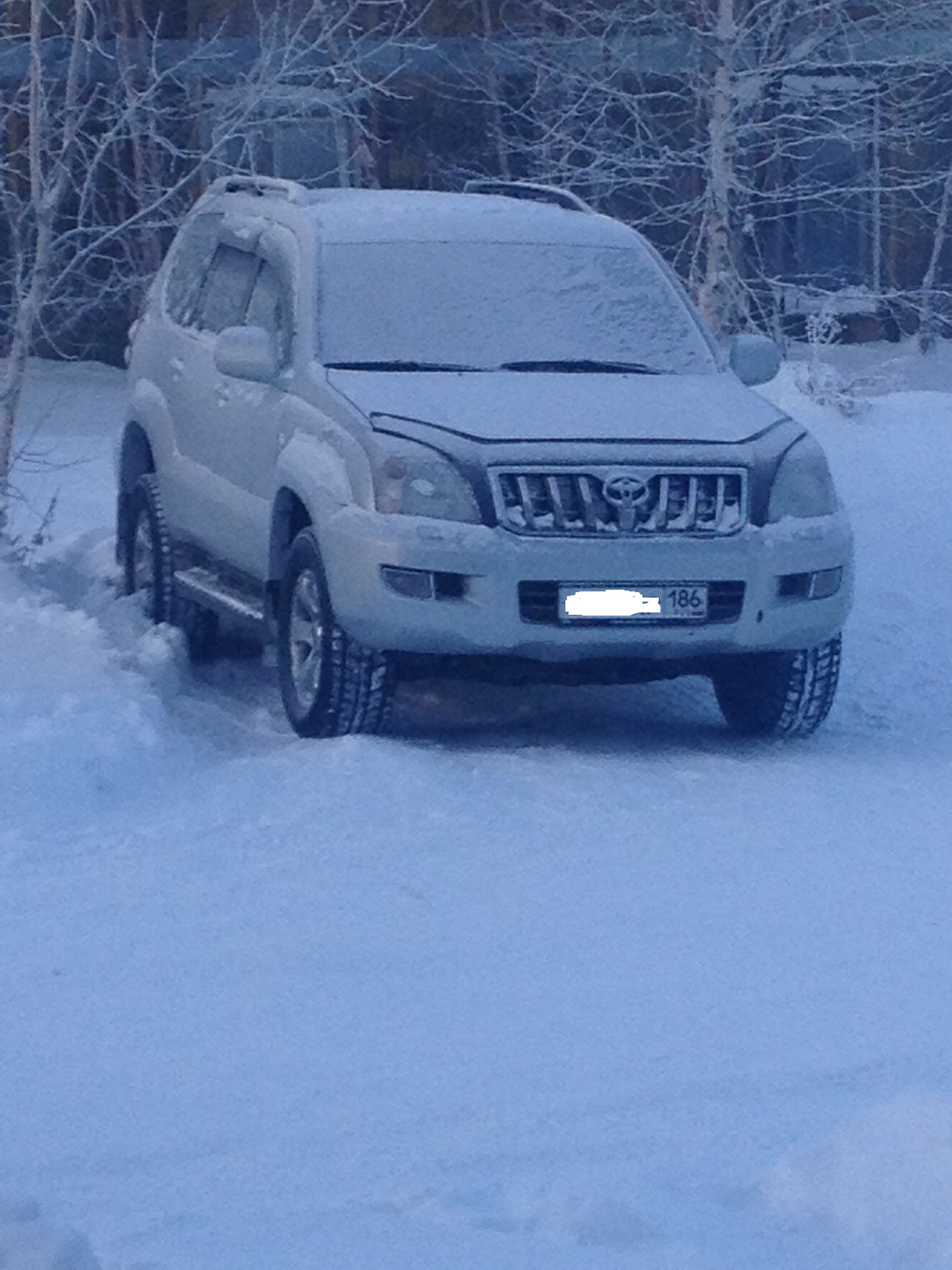 50 тыщ накатал. — Toyota Land Cruiser Prado 120-series, 4 л, 2008 года ...