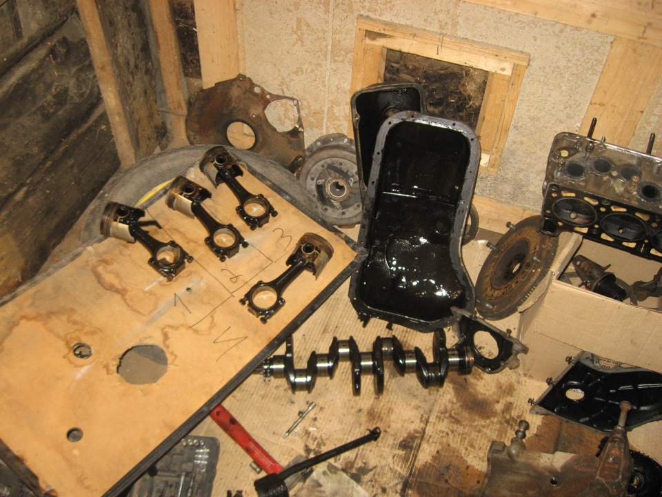 Начал перебирать двигатель — Lada 21013, 1,2 л, 1985 года | своими ...