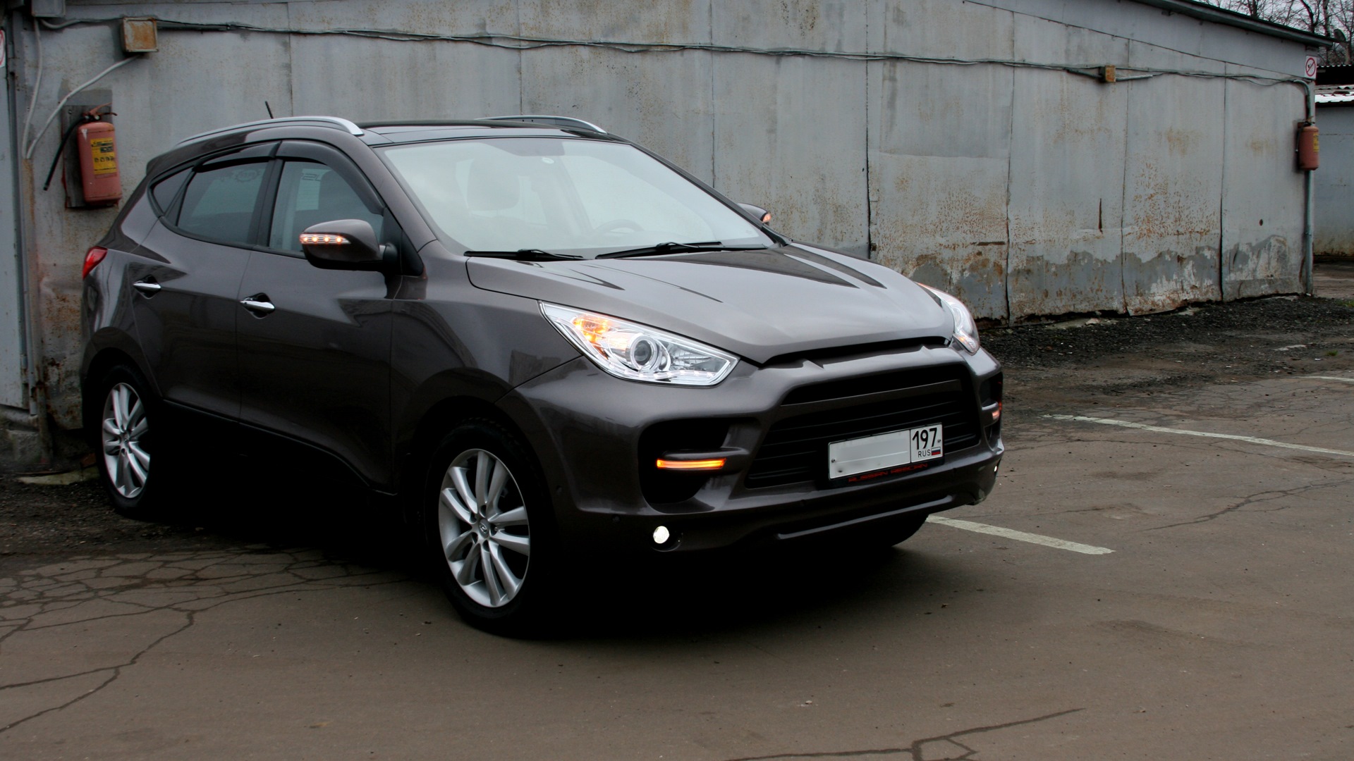 Hyundai ix35 2.0 бензиновый 2011 Carbon Monster на DRIVE2